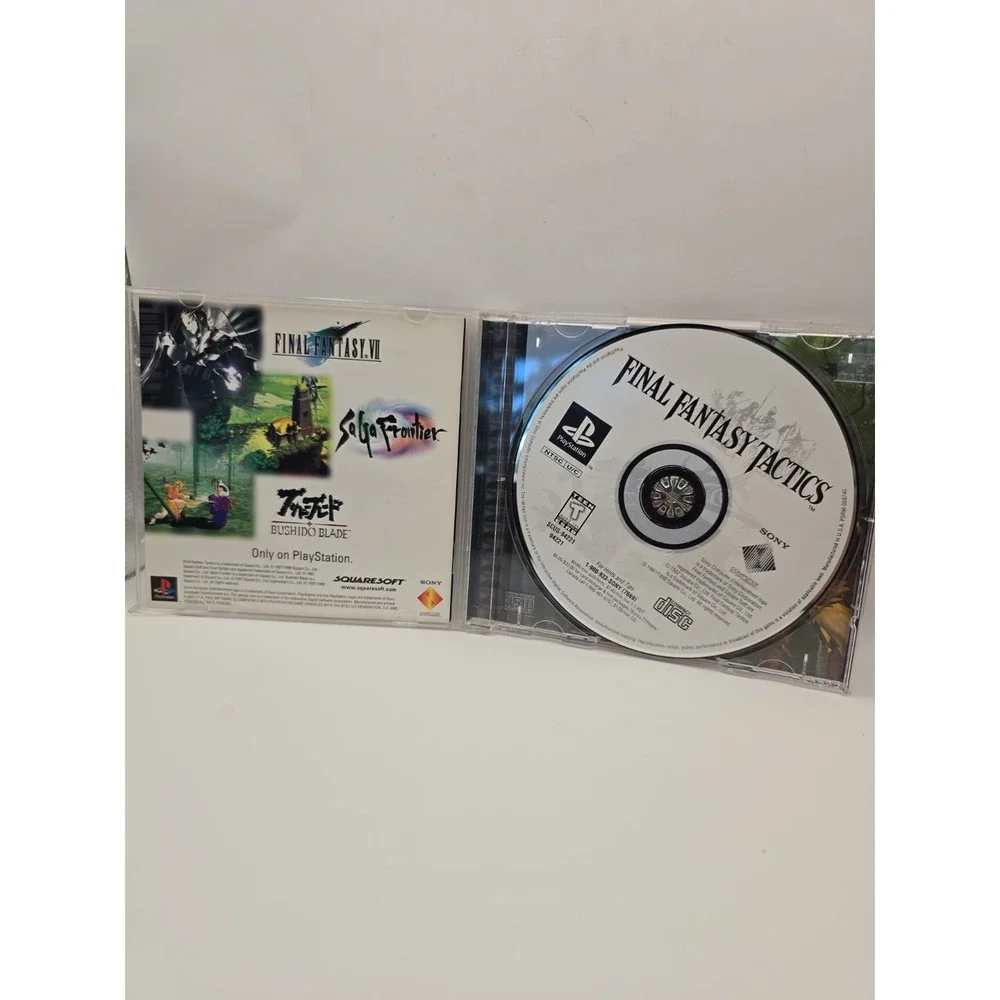 Final Fantasy Tactics PS1 Black Label North American Version